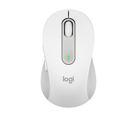 Logitech Signature M650 Ratón inalámbrico RF para diestros + Bluetooth Óptico 2000 DPI