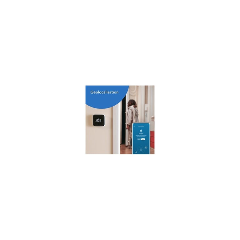 Thermostat Intelligent Tado VX-WTS02-TC-ML-00 – Gestion via smartphone, Sonde sans fil - vue 4