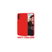 JAYM - Funda de silicona roja Soft Feeling para Samsung Galaxy A32 4G - Acabado de silicona - Tacto ultra suave