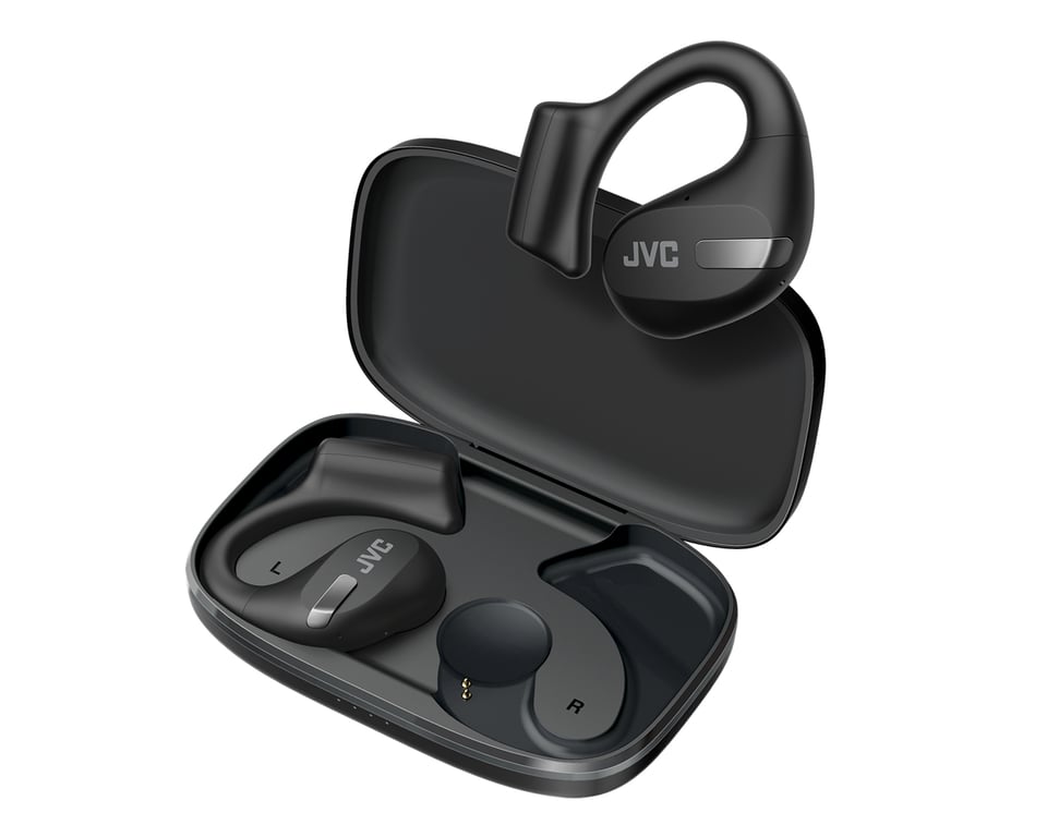 JVC Nearphones HA NP50T B True Wireless Design Oreilles Libres Ecoutez de la Musique sans Vous Couper du Monde Légers ANC pour Les appels IPX4 38 h d'autonomie BT 5.3 - vue 7