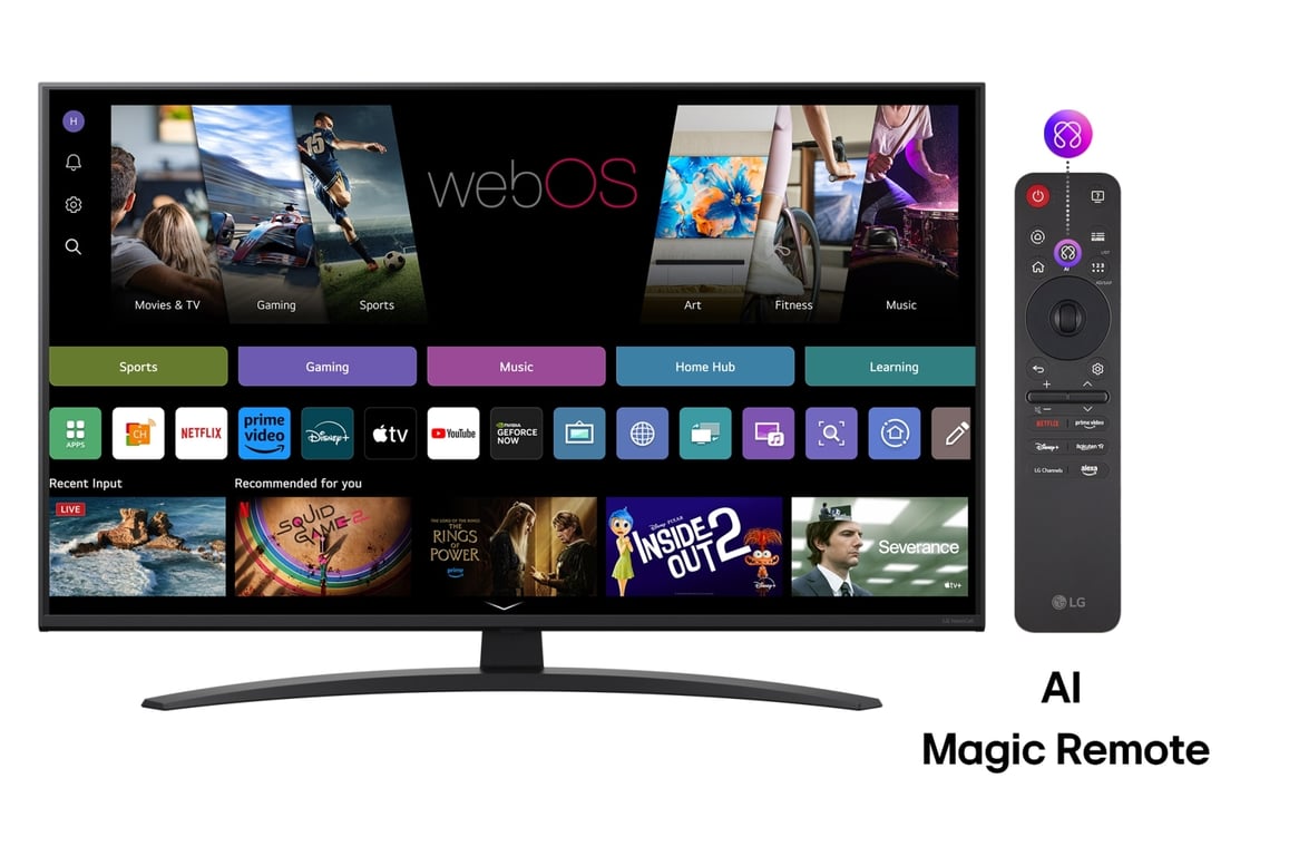 LG NanoCell AI 43NANO81A3A TV 109 2 cm 43 4K Ultra HD Smart TV Wifi Neuf - vue 3