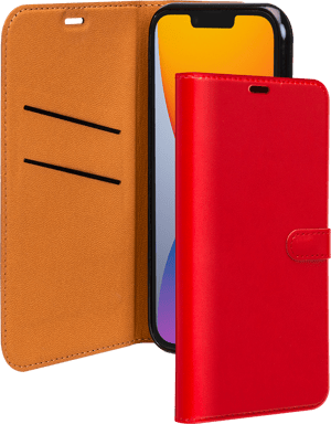 Cartera Folio iPhone 14 Rojo - Bigben cierre con lengüeta magnética