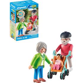 Jeux D'imitation Grands Parents Avec Bébé Playmobil La Boite - vue 2