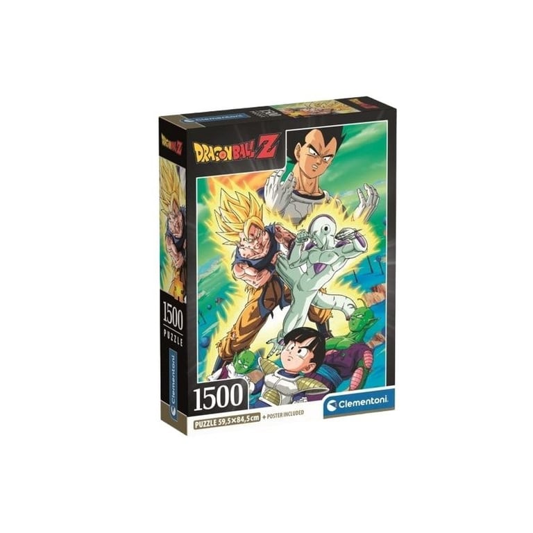 Clementoni Puzzle pour Adultes 1500 Pièces Dragonball Z Compact Fabriqué en Italie 31747 - vue 6