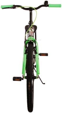 Volare 22504 City Bike Nero, Verde 24