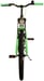 Volare 22504 City Bike Nero, Verde 24