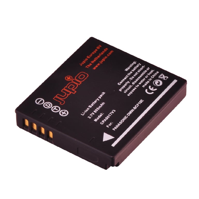Batterie Photo JUPIO CPA 0017 V 3 COMPATIBLE – Lithium-Ion 890 mAh - vue 3