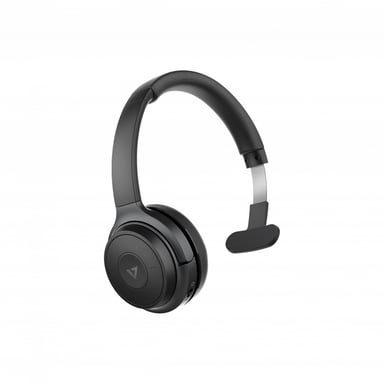 V7 HB605M écouteur/casque Sans fil À la main Bureau/Centre d'appels USB Type-C Bluetooth Noir, Gris