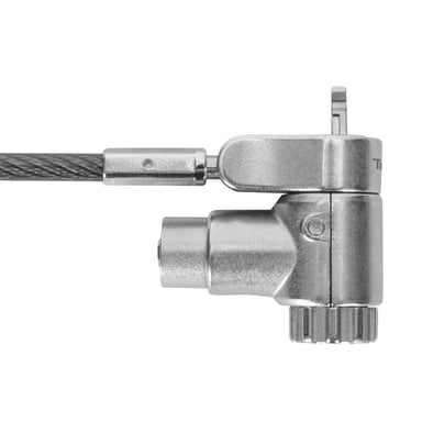 Targus ASP95MKGLX-25 Cavo antifurto Argento 2 m