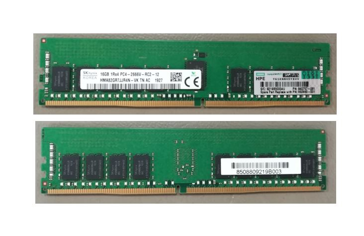 HPE 850880 001 module de mémoire 1 x DDR4 288 pin DIMM