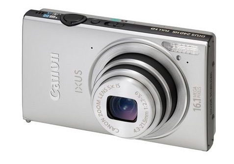 Canon Digital IXUS 240 HS 1/2.3'' Appareil-photo compact 16,1 MP CMOS 4608 x 3456 pixels Argent