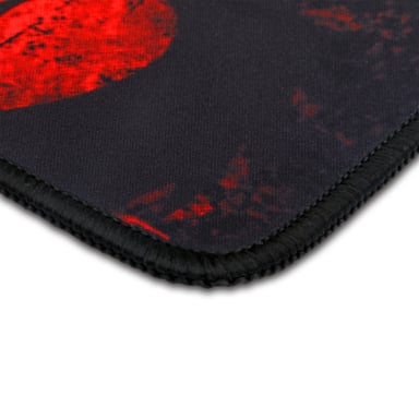 REDRAGON PISCES P016 GAMING Tapis de souris de jeu Noir, Rouge