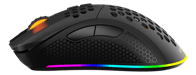 DELTACO GAMING - DM220 - Mouse ottico da gioco senza fili 4800 DPI, 1000 Hz, ultra leggero, RGB, 7 pulsanti