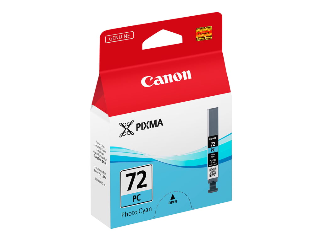 Cartouche d'encre Canon PGI 72 Cyan - vue 6