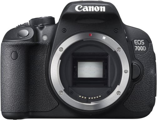 Canon EOS 700D Cuerpo de la cámara SLR 18 MP CMOS 5184 x 3456 Pixeles Negro