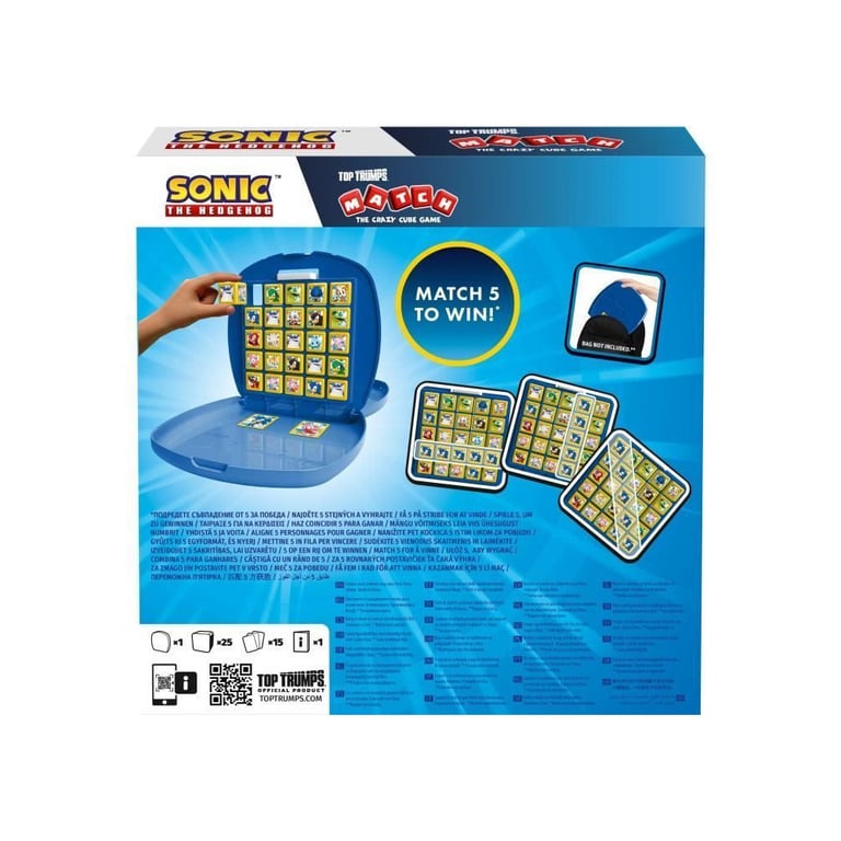 Match Jeu de société WINNING MOVES GAMES Sonic The Hedgehog 2025 - vue 4
