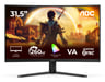 AOC G4 C32G42ZE écran plat de PC 80 cm (31.5'') 1920 x 1080 pixels Full HD LED Noir, Rouge