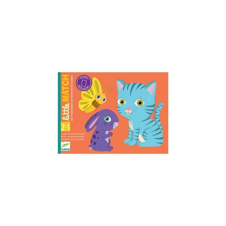 Jeu De Cartes Djeco DJ05061 – Little Match Pour Enfants 2-5 Ans