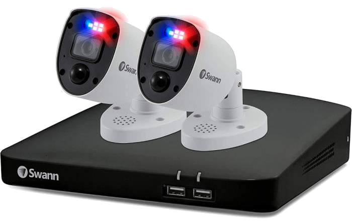 SWANN Systeme de sécurité DVR + 2 caméras 4K