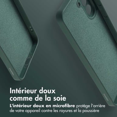 imoshion Coque Couleur avec MagSafe pour Samsung Galaxy A36 - Vert foncé