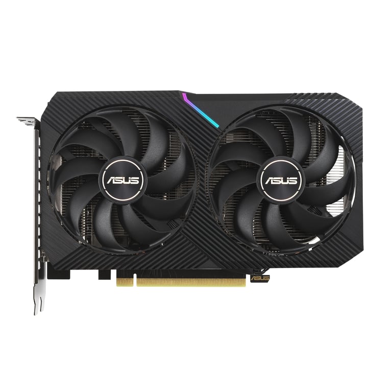 ASUS Dual GeForce RTX 3060 Ti V2 MINI OC Edition NVIDIA 8 Go GDDR6 Neuf
