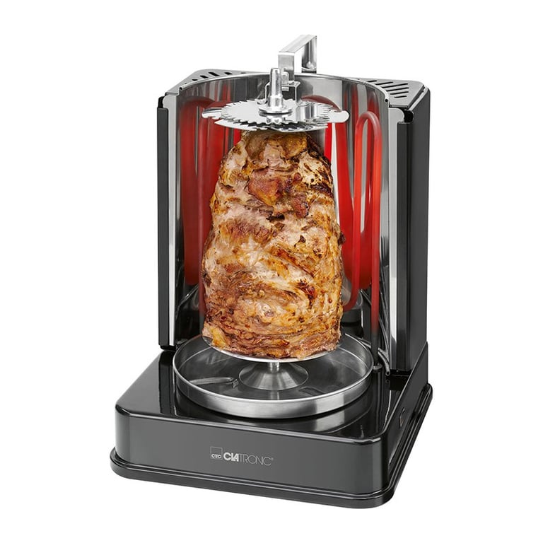 Gril vertical Clatronic DVG 3686 - vue 3