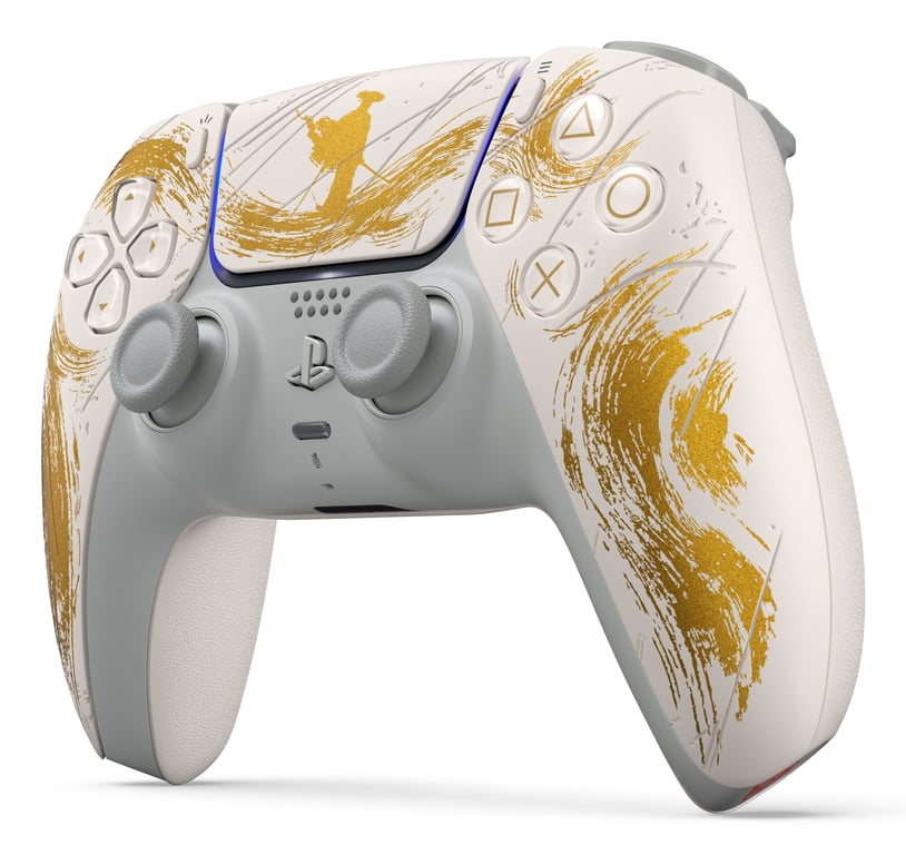 Manette sans fil DualSense Édition limitée Ghost of Yōtei Gold - vue 5