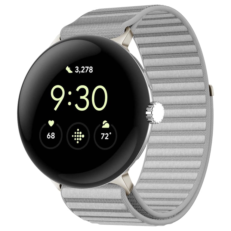 Bracelet Google Pixel Watch 3 / 4 45mm Nylon - vue 7