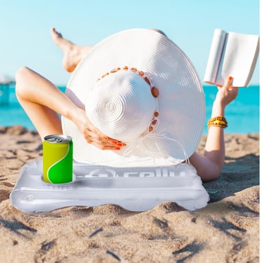 Celly Poolpillow Altavoz monofónico portátil Blanco 3 W