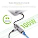 StarTech.com Adaptateur USB-C vers Ethernet, NIC, 100W PD Pass-Through, Adaptateur Réseau USB 3.0 Type-C 1Gbps Multi Speed, Compatible Thunderbolt, Windows & Mac