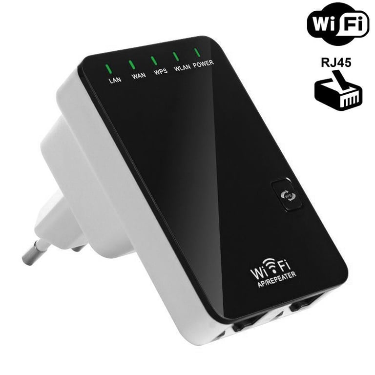 Amplificateur Wifi Répéteur Ethernet Rj45 Portable Routeur Sans Fil 300Mbps  Noir YONIS - Yonis