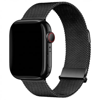 imoshion Bracelet magnétique milanais pour Apple Watch | 38/40/41/42 mm - Noir