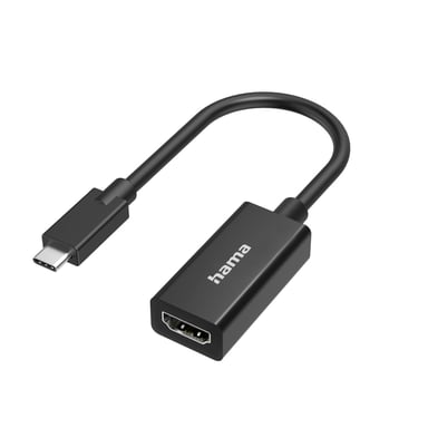 Video Adapter, USB-C Plug - HDMI Socket, Ultra-HD 4K