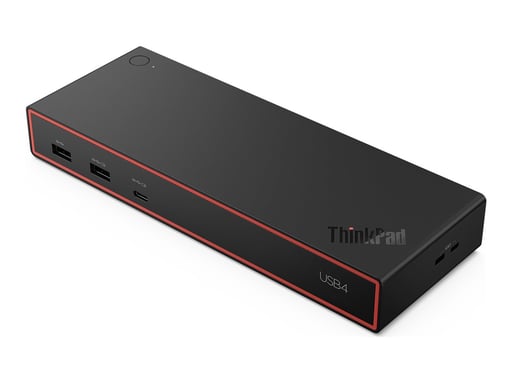 LENOVO ThinkPad 5000 Estación de acoplamiento USB4 HDMI 2xDisplayport (DP) 2xUSB-C LAN (RJ-45) 1GbE 4xUSB 100Watt Europa (UE)