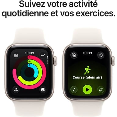 Apple Watch SE (3nd generation) OLED 44 mm Digital 368 x 448 Pixeles Pantalla táctil 5G Beige Wifi GPS (satélite)