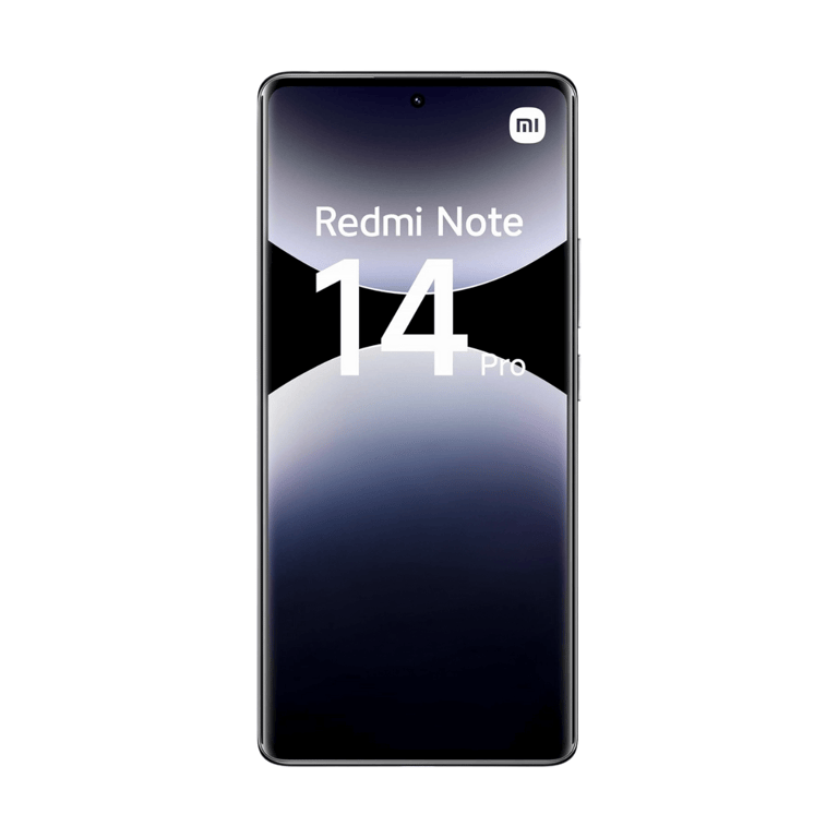 Smartphone Xiaomi Redmi Note 14 Pro 256GB Nero con schermo curvo AMOLED FHD+ da 6,67