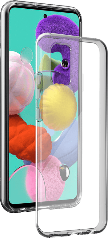 Coque Silisoft souple Transparente pour Samsung G A51 Bigben