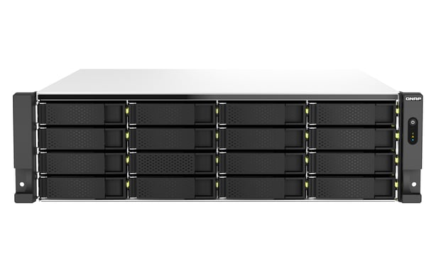 QNAP TS-h2287XU-RP NAS Rack (3 U) Intel Xeon E E-2336 32 Go DDR4 0 To QuTS hero Noir, Blanc