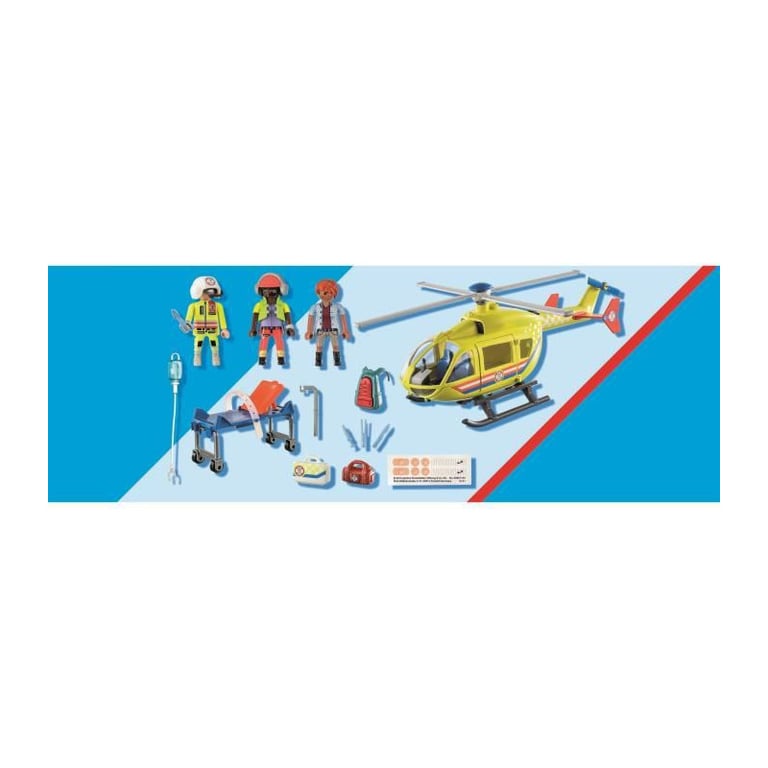71203 Hélicoptere de secours, Figurine, City Action Les Secouristes - Neuf