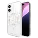 Custodia per iPhone 16 MagSafe antiurto antimicrobica Decorata con madreperla