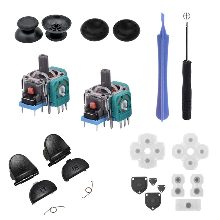 Kit de réparation pour manette PS4 INF 23 pièces Plateforme PS4