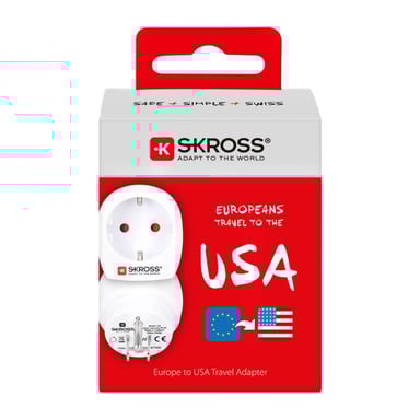 Adattatore da viaggio 15A universale