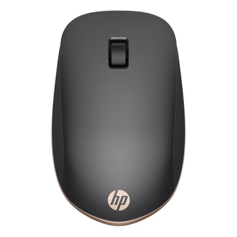 Ratón inalámbrico HP Z5000 Plata ceniza oscura Ratón Bluetooth Superficie lisa y brillante Bandas de goma antideslizantes W2Q00AA - Reacondicionado - Excelente estado