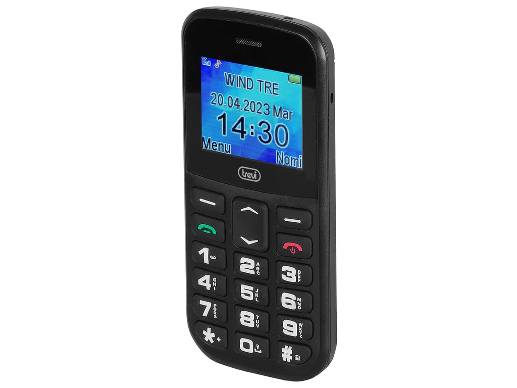 Téléphone Pour Seniors Trevi Max 20 – Écran 1,77", Touches Larges, Bouton SOS - vue 3