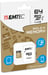 Emtec microSDXC 64GB Class10 Gold+ mémoire flash