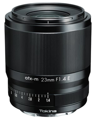 Tokina atx-m 23mm F1.4 E MILC Objetivo ancho Negro