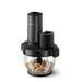 Tritatutto ibrido Philips 5000 Series HR1507/00 6 in 1 nero 650 W ciotola in vetro 2 L