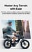 Bicicleta de montaña eléctrica ENGWE M1 de 20 pulgadas con batería de 48 V y 28,6 Ah