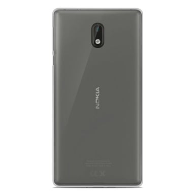 Coque silicone unie Transparent compatible Nokia 3