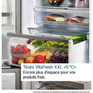 Frigorifero a basso costo KGN367LDF Serie 4 - VitaFresh XXL